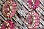 Preview: PINK DONUT Afrikanischer Wax Print Stoff